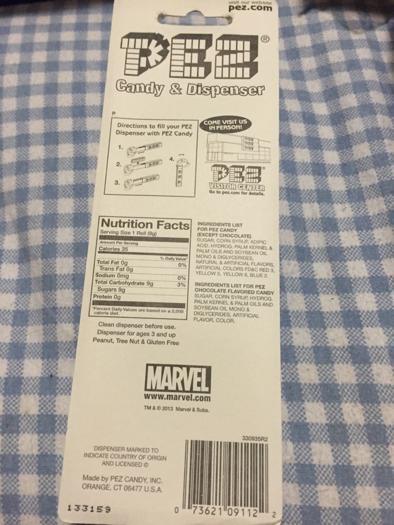 Marvel - Hulk (c)  pez collectible - Main Image 2