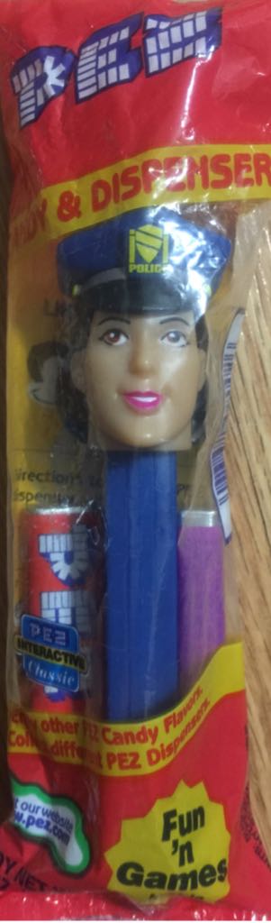 Penny The Policewoman - Brown Eyes (2) - Emergency Heroes pez collectible - Main Image 2
