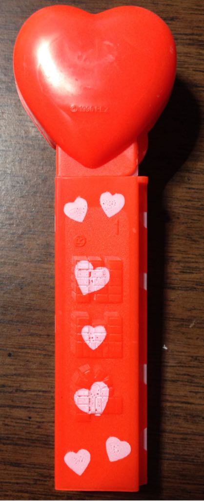 Heart - Happy Valentine’s Day - Red Crystal - Valentine’s Day pez collectible - Main Image 2