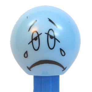 Funky Faces - Sad - Blue - funky faces pez collectible - Main Image 4