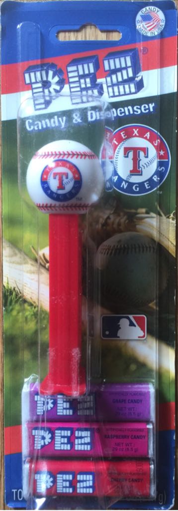 MLB - Texas Rangers  - Sports - Baseball pez collectible - Main Image 2