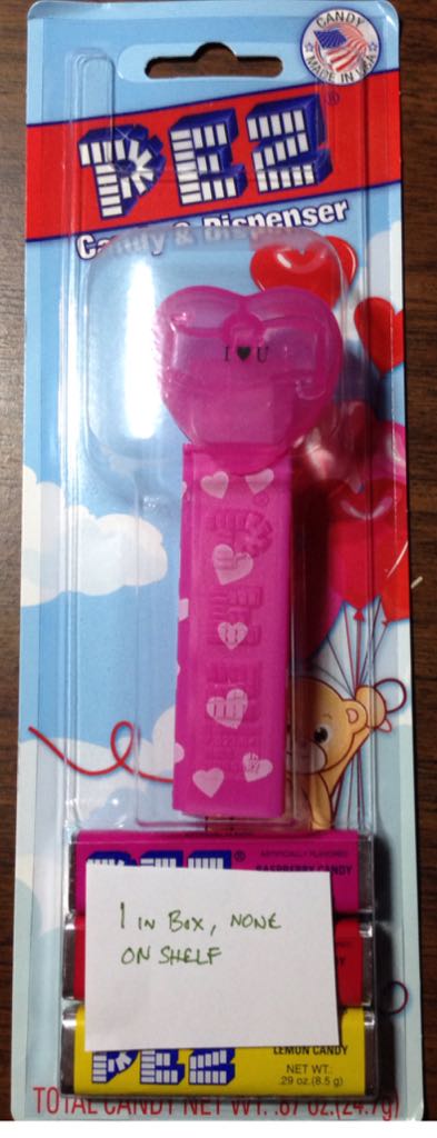 Valentine’s Heart - Sugar Sugar (Red Base, Crystal Red Heart)