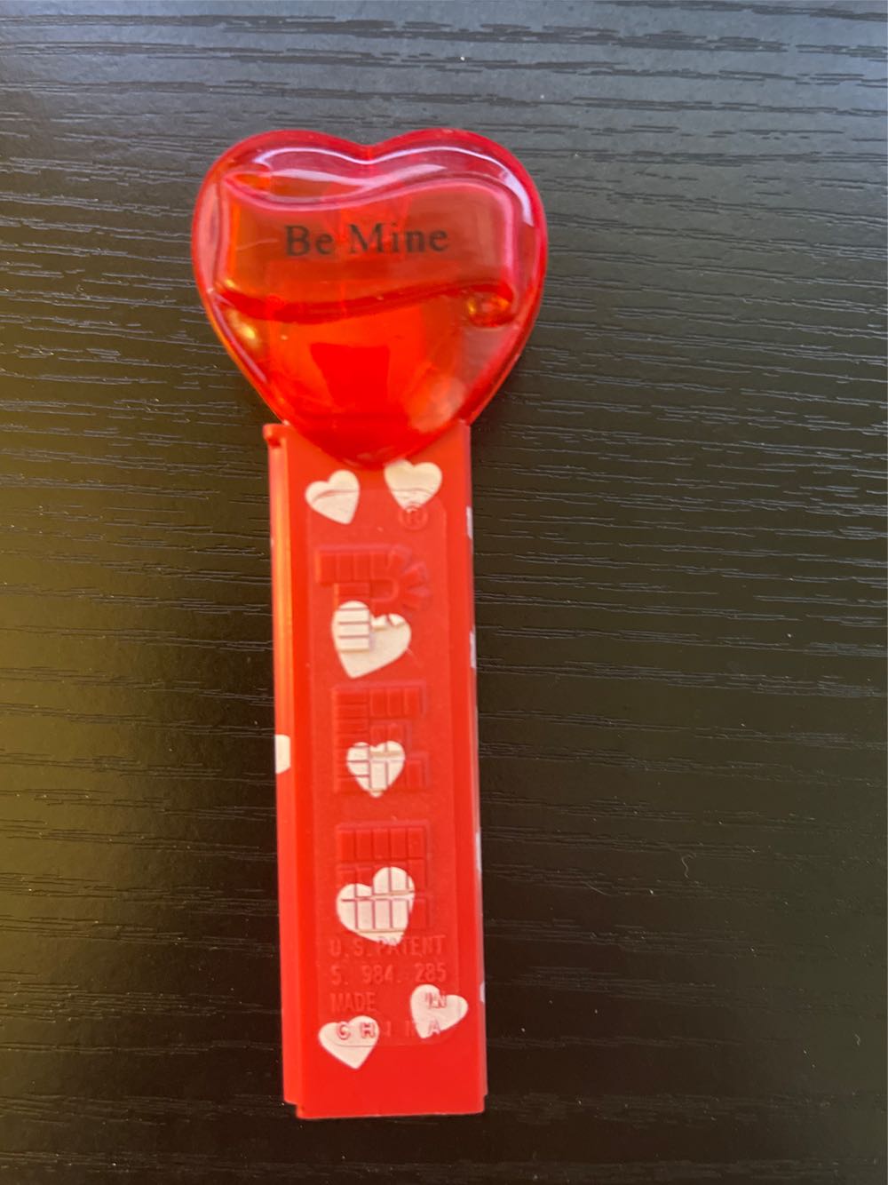 Heart - Be Mine - Cryatal - Valentine’s Day pez collectible - Main Image 2