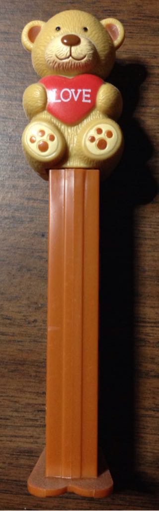 Valentine’s - Bear with Love Heart - Valentine’s Day pez collectible - Main Image 1