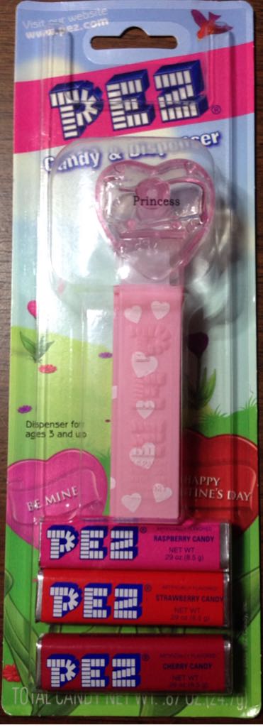 Valentine’s - Princess - Valentine’s Day pez collectible - Main Image 2