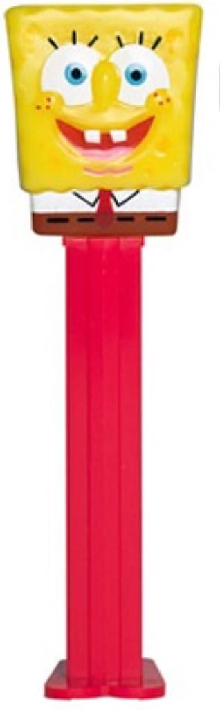 Sponge Bob (Red Stem) - Sponge Bob Square Pants pez collectible - Main Image 2