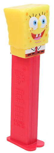 Sponge Bob (Red Stem) - Sponge Bob Square Pants pez collectible - Main Image 3
