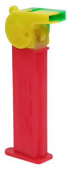 Coach Whistle Yellow/Red - Pez pez collectible - Main Image 2