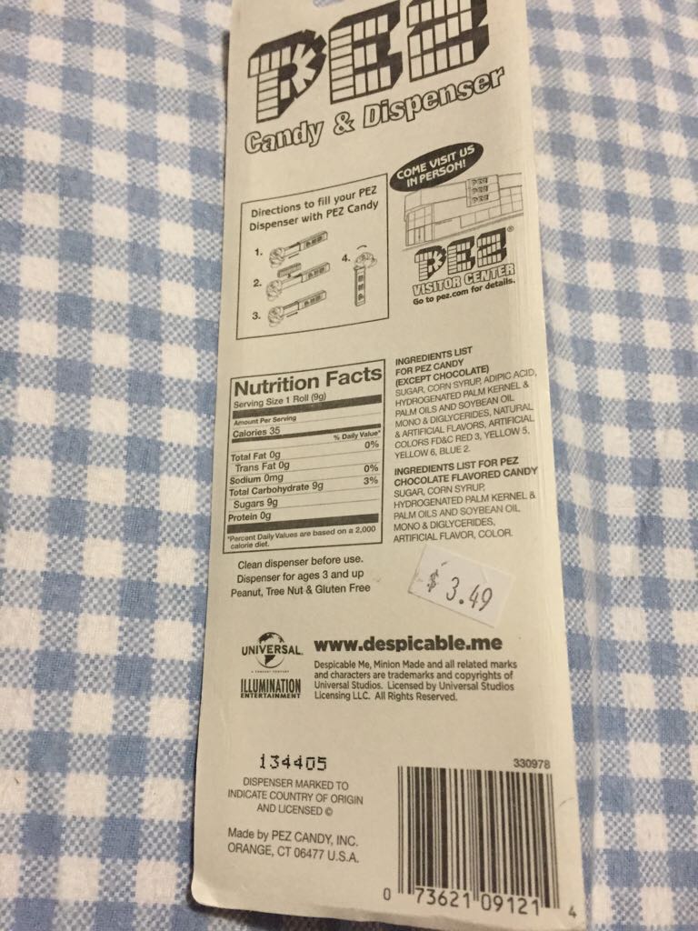 Despicable Me - Dave A - Movies & TV - Illumination pez collectible - Main Image 2