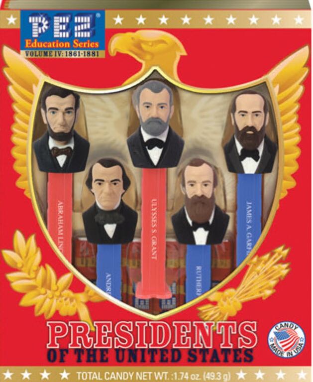 James A. Garfield - U.S. Presidents pez collectible - Main Image 2