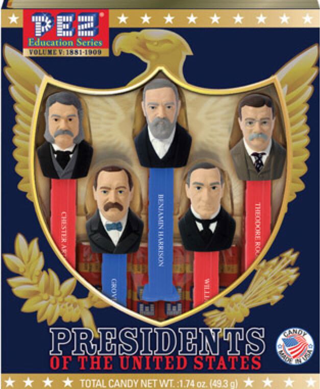 Grover Cleveland - U.S. Presidents Series V (5) pez collectible - Main Image 2
