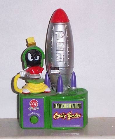 Marvin The Martian Candy Hander - Looney Tunes pez collectible - Main Image 2