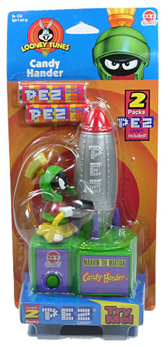 Marvin The Martian Candy Hander - Looney Tunes pez collectible - Main Image 3