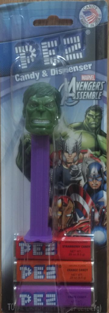Marvel - The Hulk - Superheroes & Villains - Marvel Avengers ~ pez collectible - Main Image 2