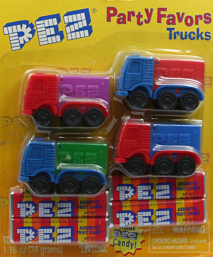 Truck Red/Pink Mini - Trucks pez collectible - Main Image 2