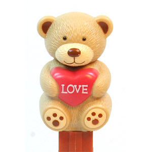 Valentine’s - Bear - Valentine’s Day pez collectible - Main Image 2