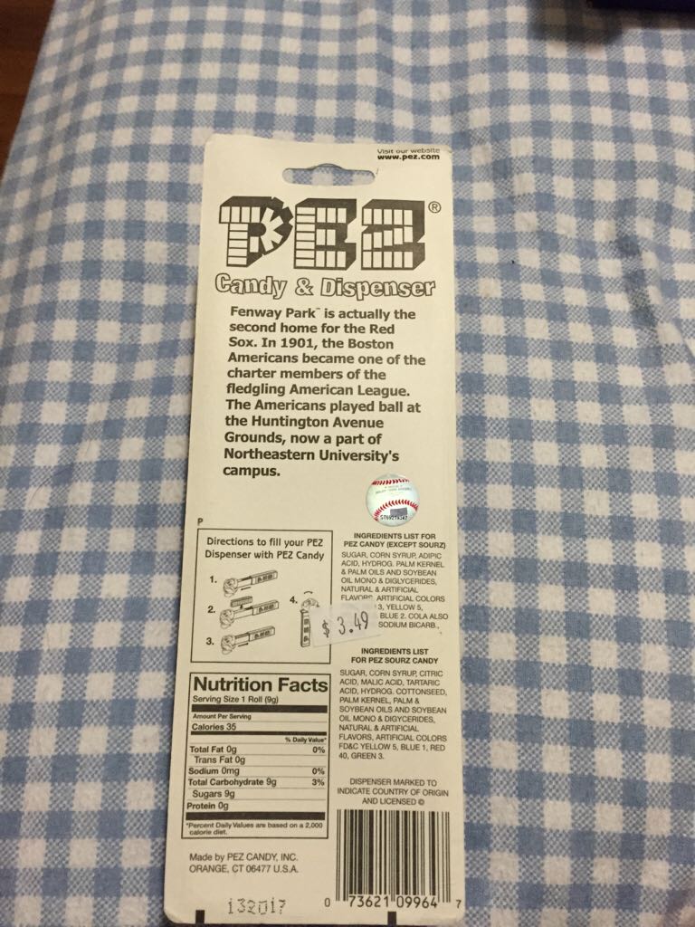 Boston Red Sox Hat - MLB Basebase Caps pez collectible - Main Image 2