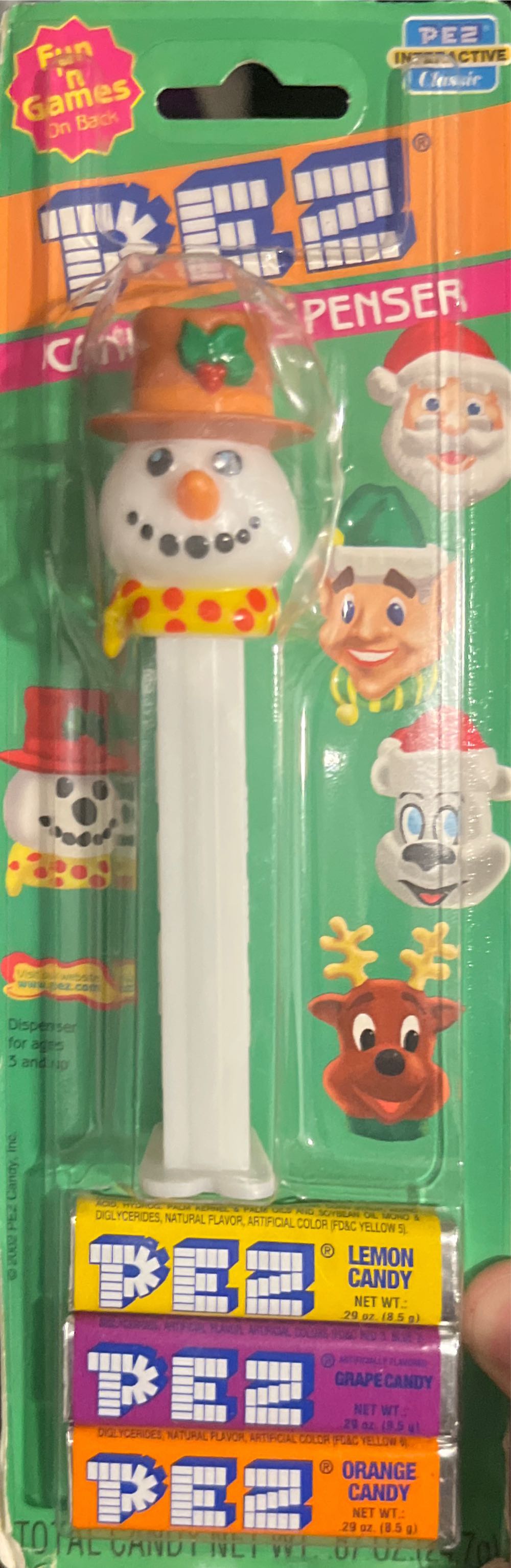 Christmas - Snowman - Christmas pez collectible - Main Image 3