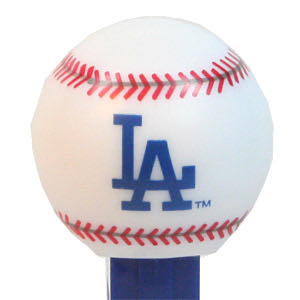 MLB - Los Angeles Dodgers Ball A - MLB Balls pez collectible - Main Image 3