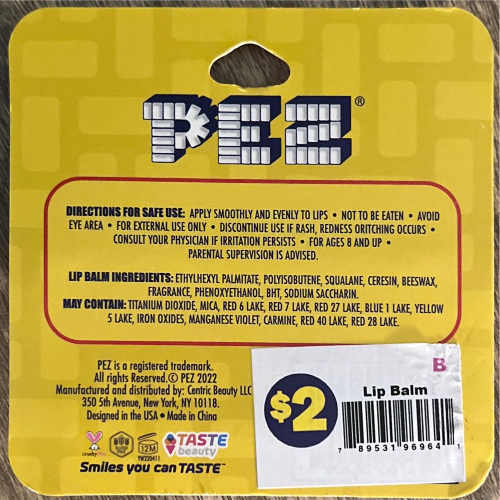 Pez Lip Balm - Miscellaneous pez collectible - Main Image 2