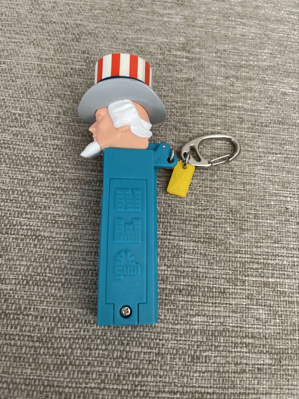 Pez Flashlight Keychain - Uncle Sam - Keychain pez collectible - Main Image 3