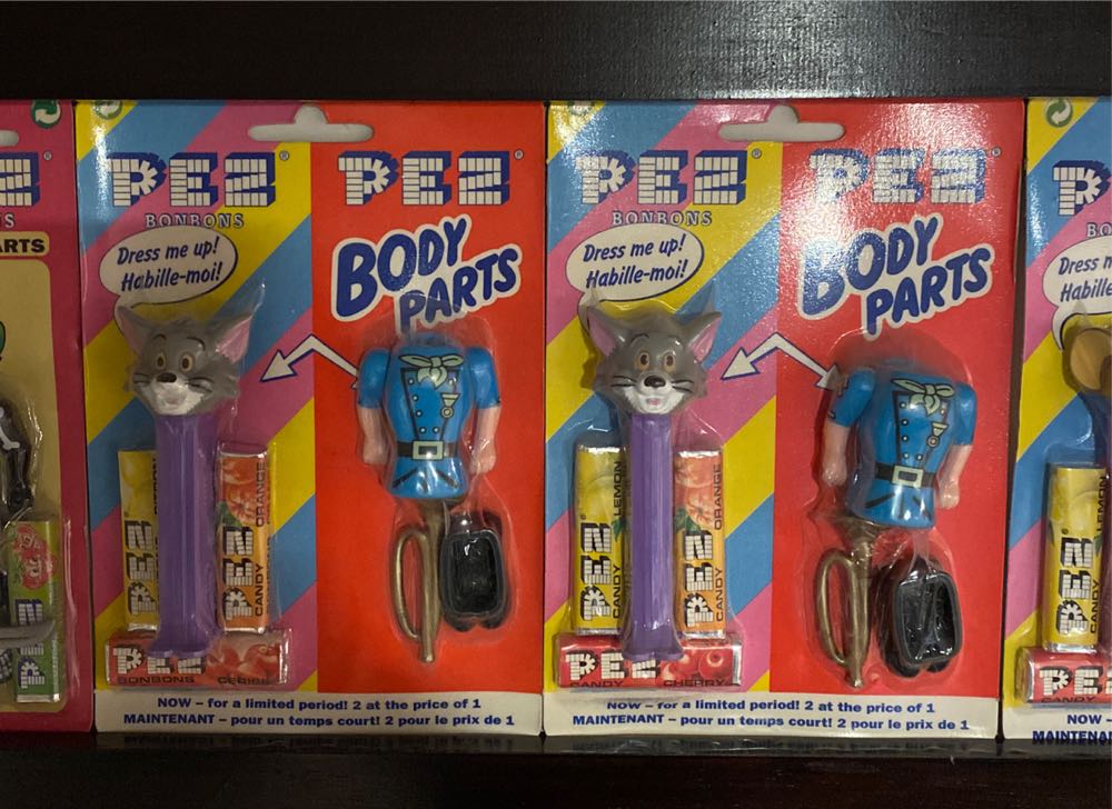 Body Parts - Tom Cat Set - Bonbon pez collectible - Main Image 2