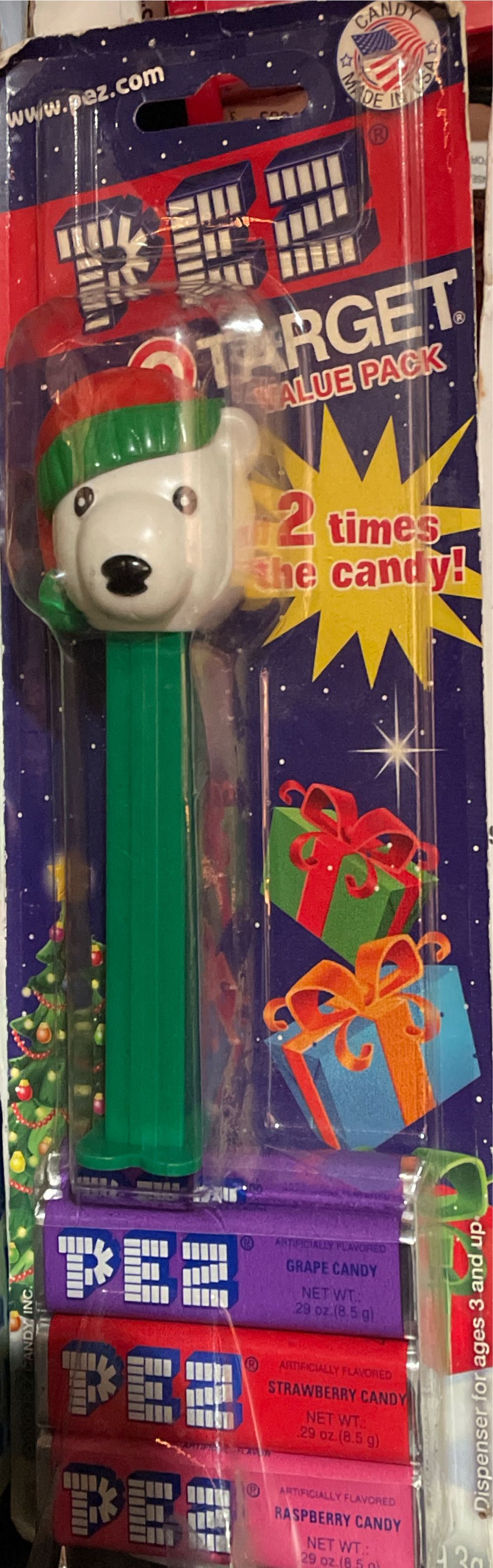 Christmas Polar Bear - Target  pez collectible - Main Image 2