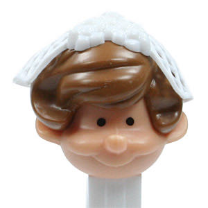 PEZ Pals - Bride (B) - Brown Hair - Pez Pals pez collectible - Main Image 2