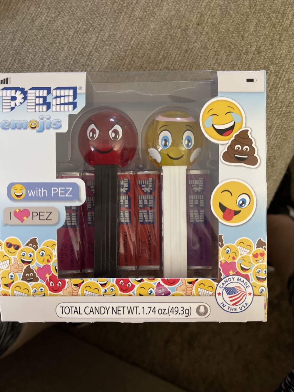 Devil/Angel Emoji Set  pez collectible - Main Image 2