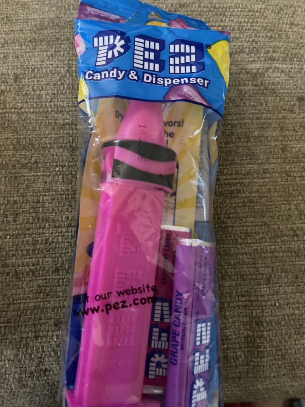 Crayola Pink  pez collectible - Main Image 2