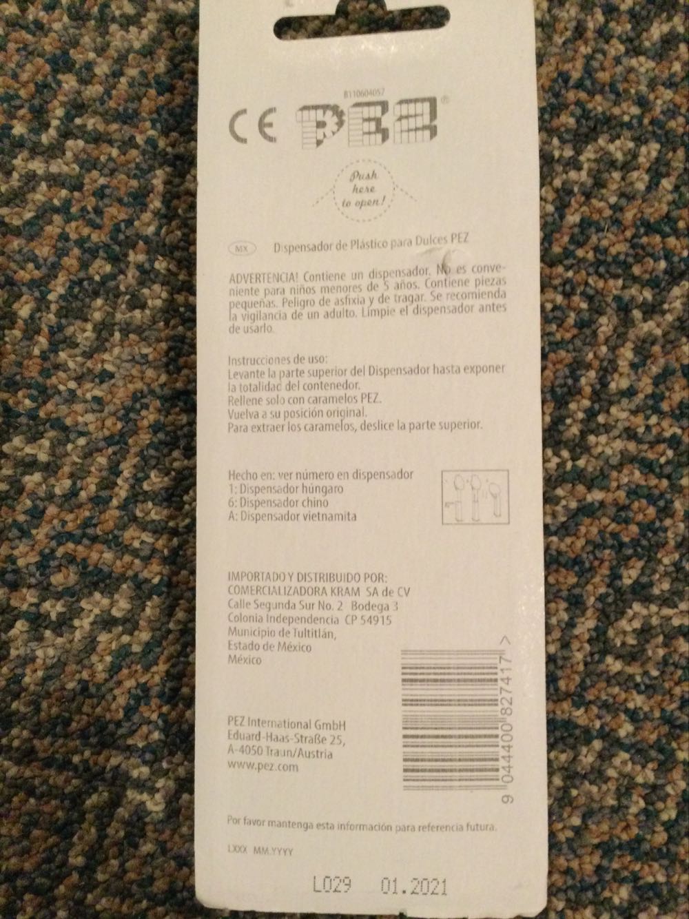 Angry Birds - Red  - European pez collectible - Main Image 2