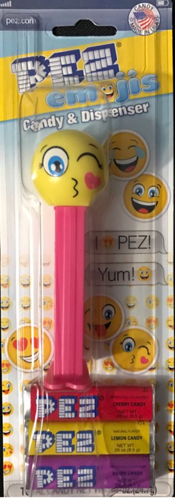 Kissing Emoji (2) - Emojis S1 (complete) pez collectible - Main Image 2
