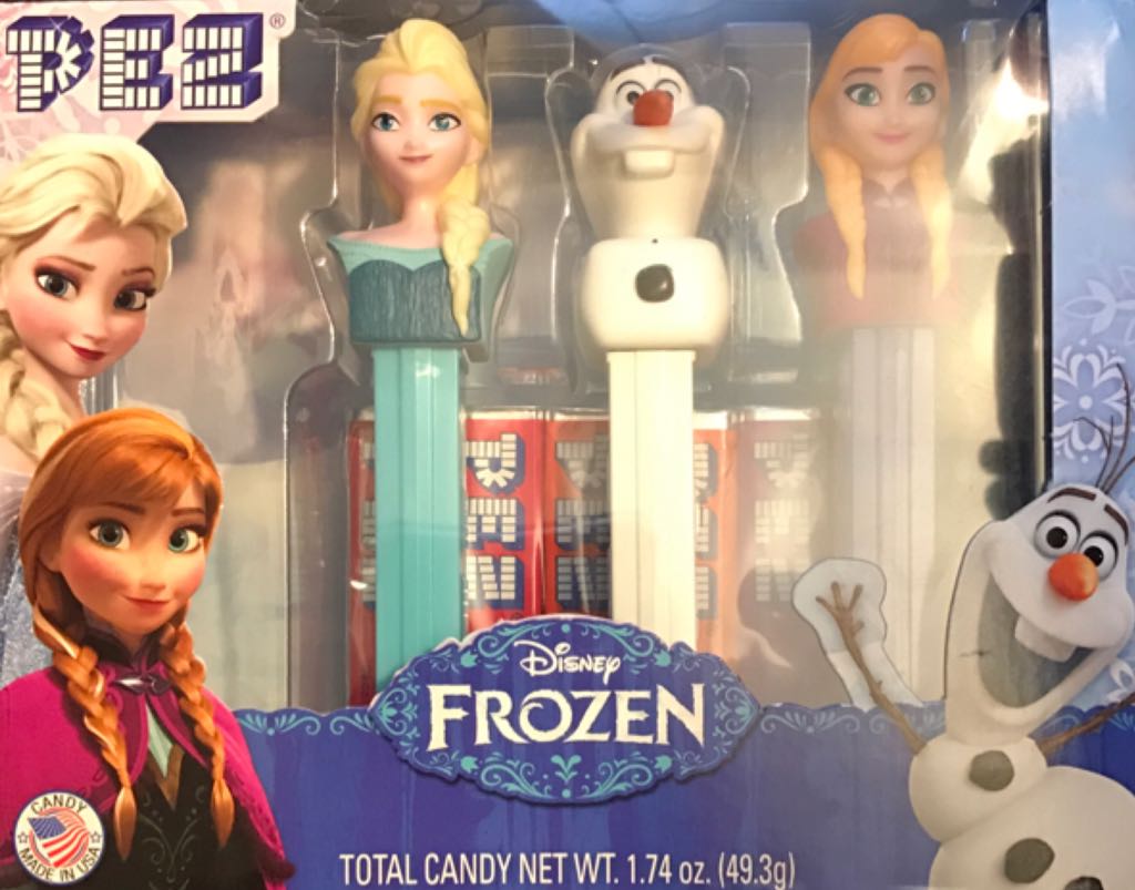 Elsa, Olaf, Anna - Triple Pack - Frozen (complete) pez collectible - Main Image 2