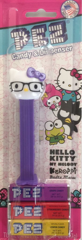 Hello Kitty Bow Purple Nerdy - Advertising & Marketing - Sanrio pez collectible - Main Image 2