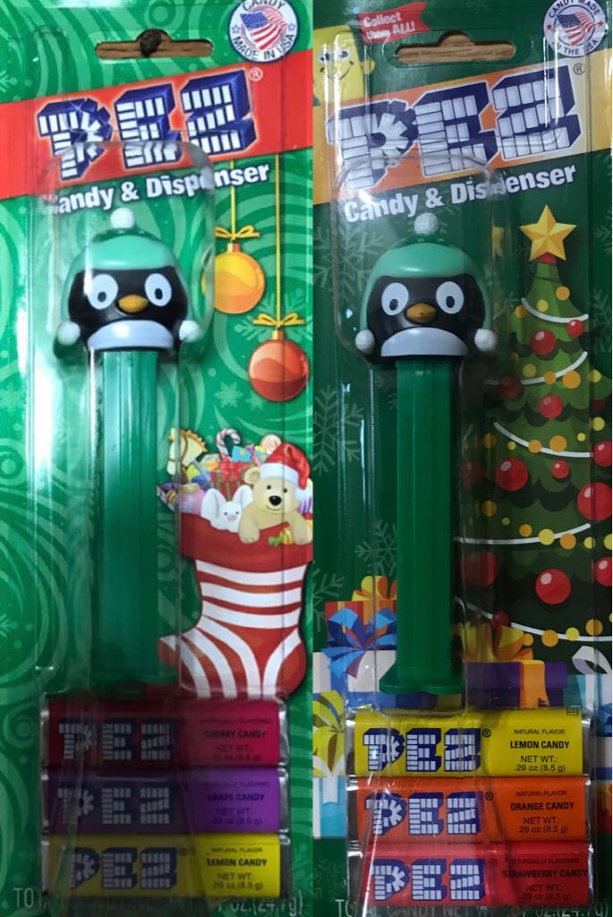 Penguin - Green (5) - Christmas pez collectible - Main Image 2