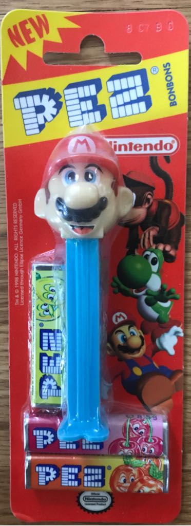 Mario (2) - Nintendo S1 (complete) pez collectible - Main Image 2