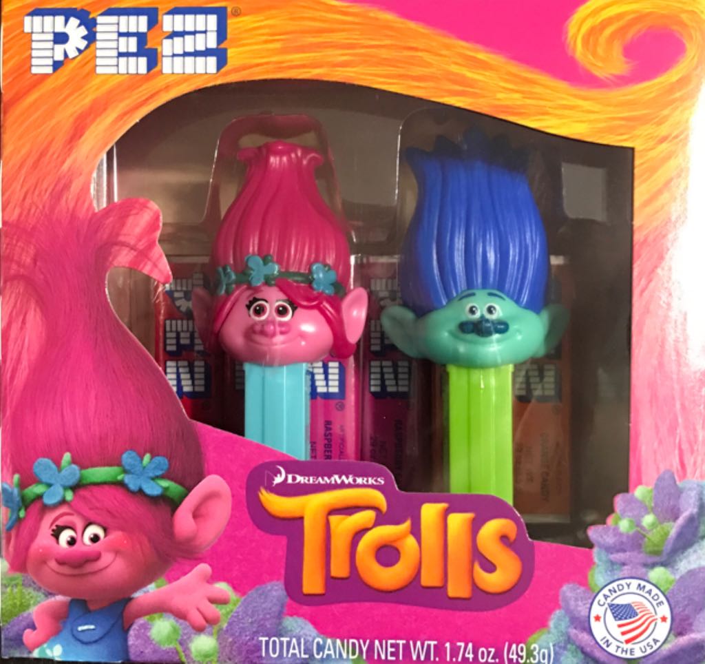 Gift Box Dreamworks Trolls Poppy Branch - Gift Box pez collectible - Main Image 1