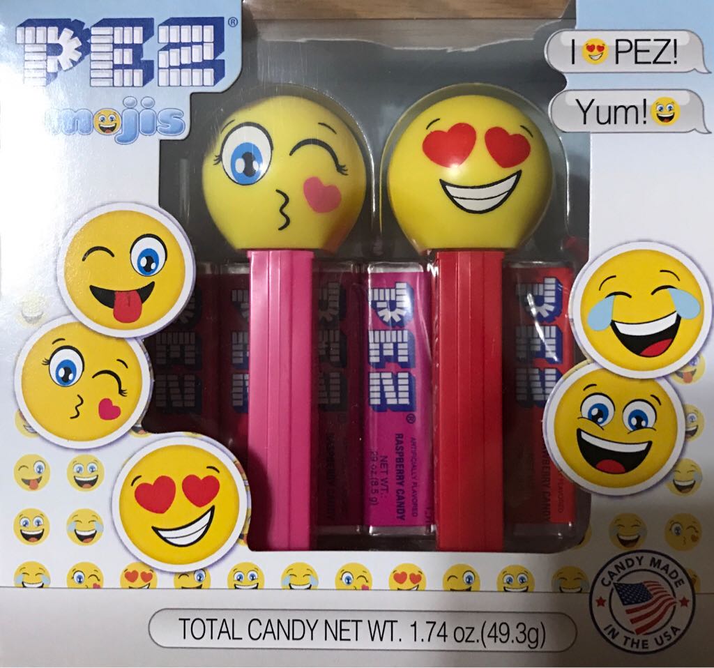 Emoji Twin Pack (2) - Emojis S1 (complete) pez collectible - Main Image 2