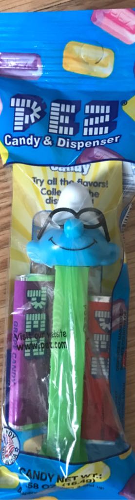 Smurf - Brainy Smurf - The Smurfs pez collectible - Main Image 2
