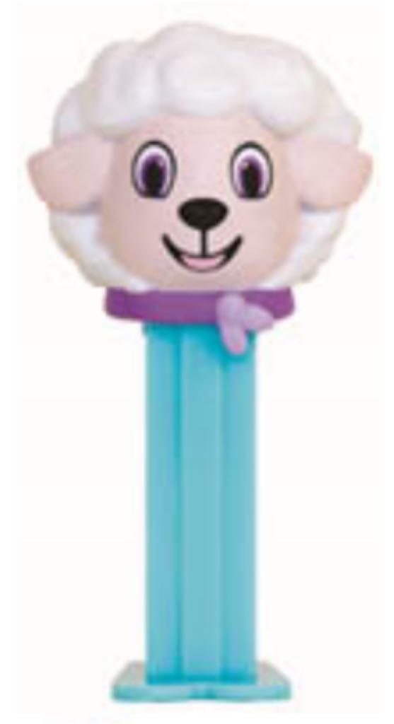 Lamb D (Blue Stem) - In Egg (Purple) [mini] (2) - Easter pez collectible - Main Image 2