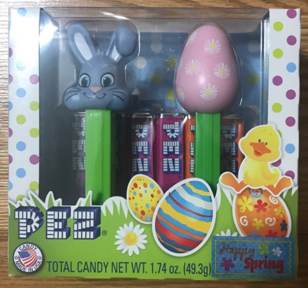 Gift Box Easter Bunny Flower Egg - Gift Box pez collectible - Main Image 2