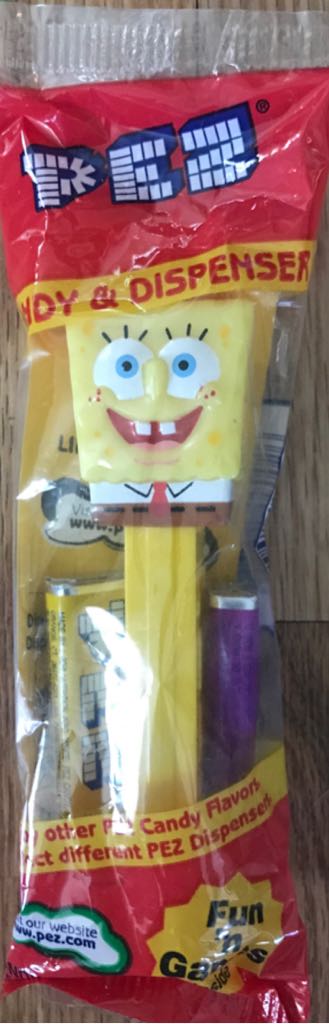 SpongeBob SquarePants Shirt - Yellow - SpongeBob SquarePants (complete) pez collectible - Main Image 2