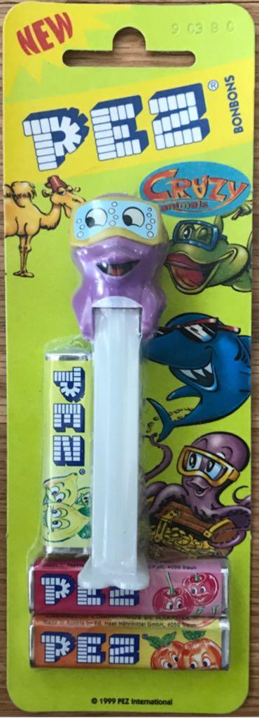 Crazy Animals - Octopus - Crazy Animals pez collectible - Main Image 2