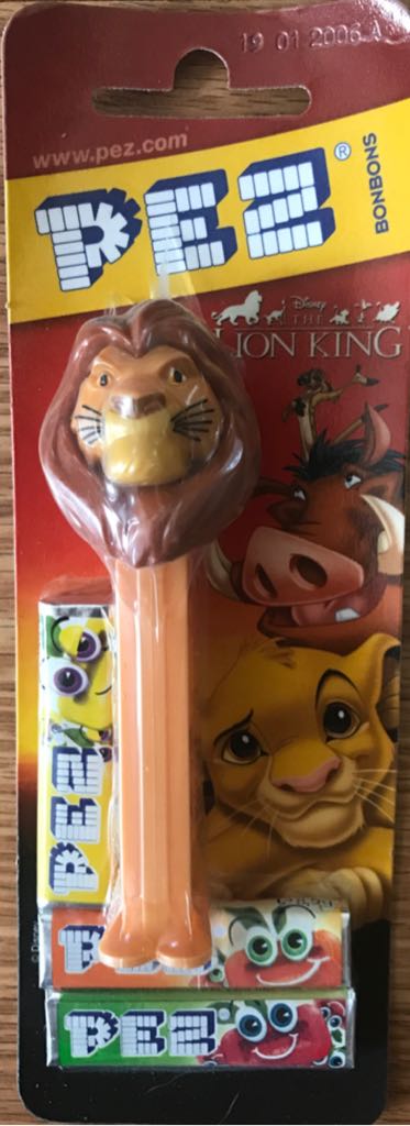 Mufasa - Lion King S1 (complete) pez collectible - Main Image 2