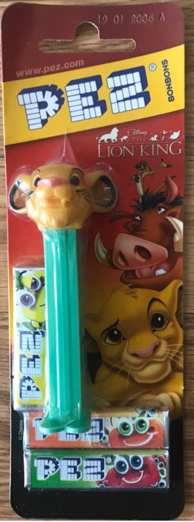 Simba - Lion King S1 (complete) pez collectible - Main Image 2