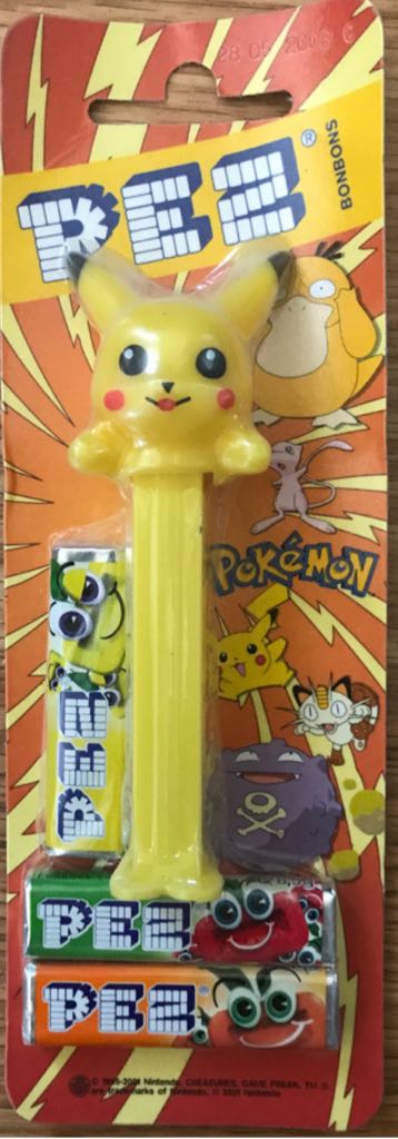 Pokémon - Pikachu Euro - Pokémon S1 (complete) pez collectible - Main Image 2