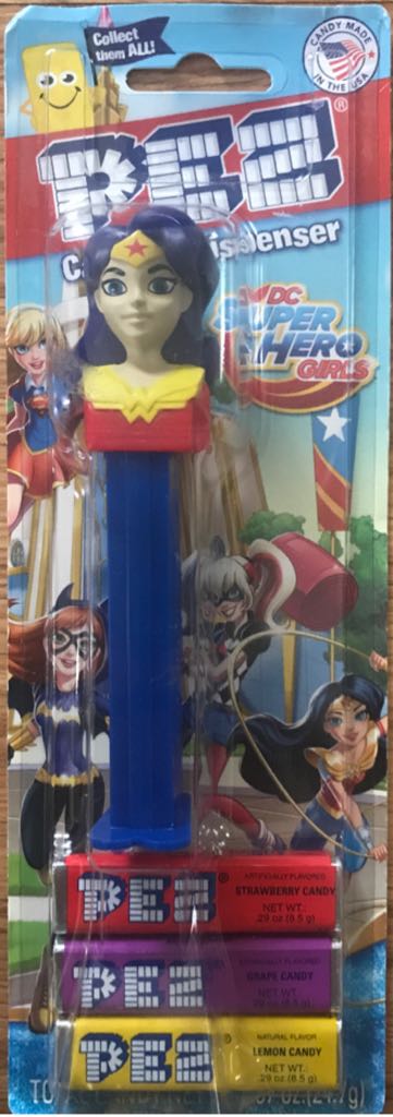 Wonderwoman - Superheroes & Villains - DC Girls (complete) pez collectible - Main Image 2