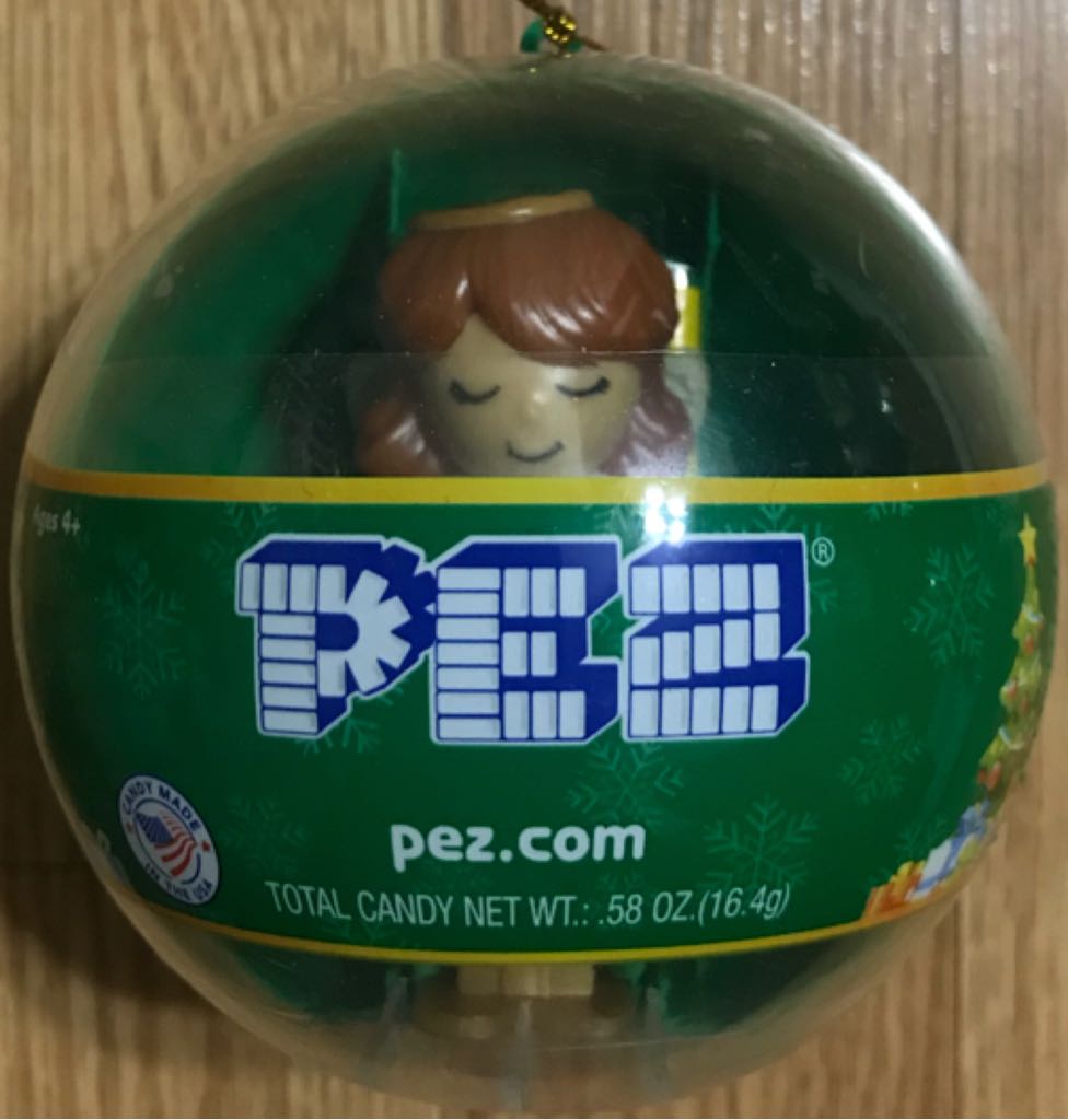 Angel Ornament - Green (2) - Christmas pez collectible - Main Image 2