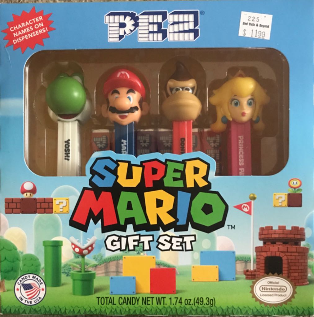 Super Mario Gift Set - Nintendo S2 (complete) pez collectible - Main Image 2