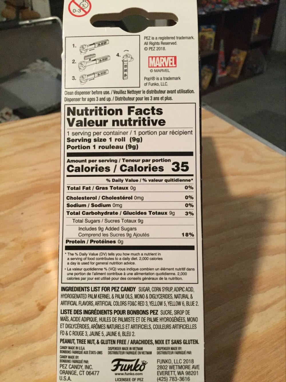 POP! Marvel Guardians - Star-Lord - Books & Comics - Marvel pez collectible [Barcode 889698326186] - Main Image 4